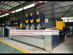 เครื่องแกะ CNC ความเร็วอากาศ 15m/min ควบคุมโดยระบบ CNC สําหรับการแกะแม่นยํา