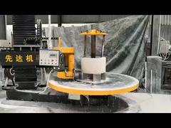 เครื่องตัดหินสำหรับส่วนบนและส่วนล่างของเสา