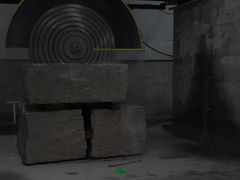 เครื่องตัดบล็อคบริดจ์หลายใบ เครื่องตัดบล็อคมาร์บูล์แกรนิต