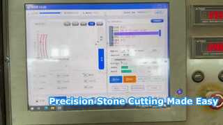 เครื่องเลื่อยลวดเพชร CNC แนวตั้งอัตโนมัติ