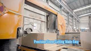 เครื่องเลื่อยสายไฟ CNC XIANDA สำหรับการทำโปรไฟล์หินแกรนิตหินอ่อน Tombstone