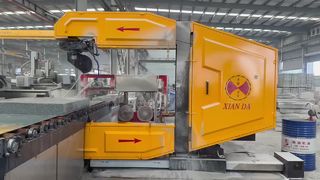 เครื่องเลื่อยลวดเพชร CNC สำหรับขอบหิน