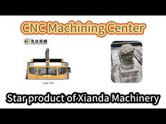 XianDa Leader1500 1500CM สาธิตศูนย์เครื่องจักรกลซีเอ็นซีหิน 5 แกน