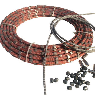 เลื่อยลวดเพชร 8.8 มม. สำหรับเครื่องมือทำโปรไฟล์หินอ่อนตัดหินหินแข็ง