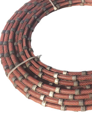 เลื่อยลวดเพชร 8.8 มม. สำหรับเครื่องมือทำโปรไฟล์หินอ่อนตัดหินหินแข็ง