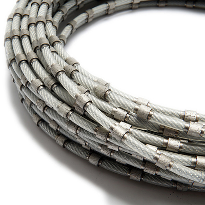 8.8mm Granite Diamond Wire Saw เครื่องมือทำโปรไฟล์หินแกรนิตหินตัดหินแข็ง