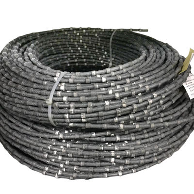 8.8mm Granite Diamond Wire Saw เครื่องมือทำโปรไฟล์หินแกรนิตหินตัดหินแข็ง