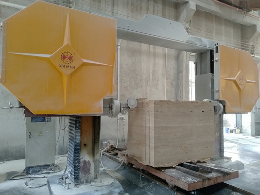 เครื่องเลื่อยลวดเพชร CNC 4 แกนสำหรับการประมวลผลหินแกรนิตและหินอ่อน