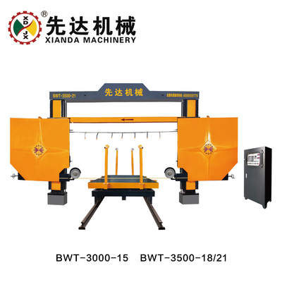 CNC Stone Cutting Block Dressing Diamond Wire Saw Machine สำหรับหินแกรนิตหินอ่อนควอตซ์
