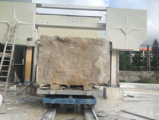 CNC Stone Cutting Block Dressing Diamond Wire Saw Machine สำหรับหินแกรนิตหินอ่อนควอตซ์