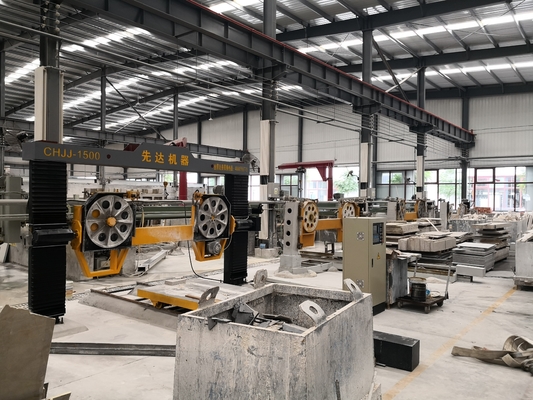 เครื่องตัดหิน CNC แบบวงกลม Xianda Machinery Chjj-1500