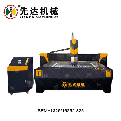 เครื่องแกะสลักหินระนาบเชื่อมโยงสามแกนกำลังแกนหมุน 5.5kw