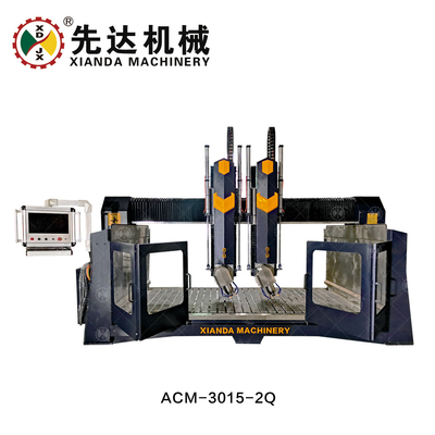 เครื่องแกะสลักแผ่นพื้นและคอลัมน์ CNC 4 แกน (TERRY)