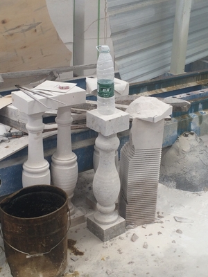 เครื่องตัดราวระเบียงสองชิ้น PLC และเครื่องตัดหิน CNC