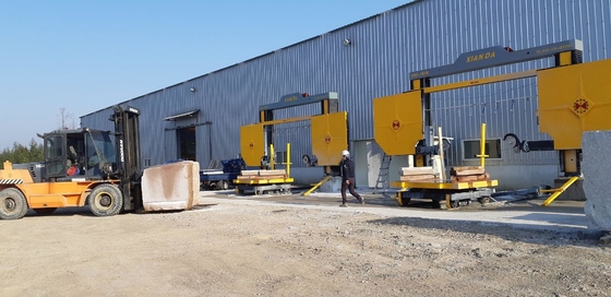 เครื่องตัดสายเพชรหิน CNC 15kw
