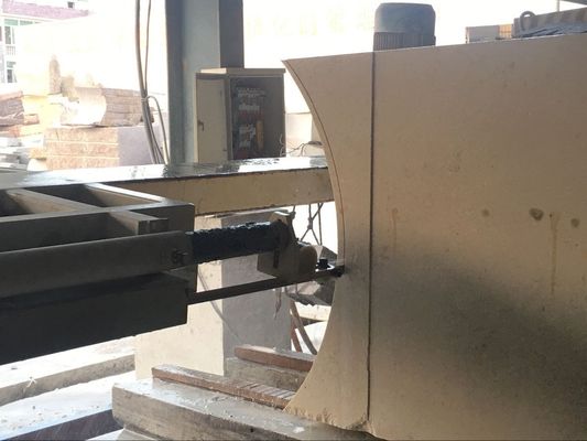 เครื่องทําโปรไฟล์คอลัมน์ CNC เครื่องตัดหินแผ่นกลม