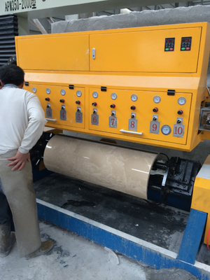 เครื่องเคลือบแผ่นหมุน AC 30kw สําหรับการทําโปรไฟล์คอลัมน์