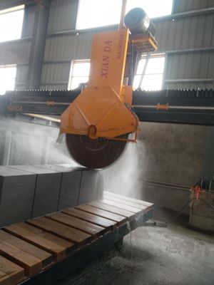 ประสิทธิภาพหนักชนิดกลางบล็อกสะพานเจาะเครื่องตัด