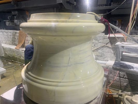 เครื่องจักรบดหมวกและฐาน CNC ที่มีความเร็วในการตัดสูงสําหรับการตัด