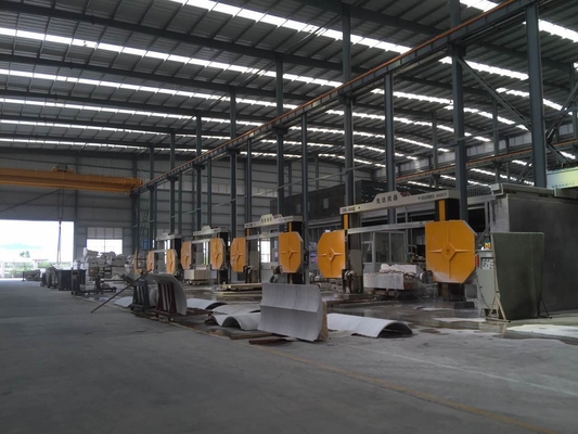 4 แกน Diamond Wire Saw เครื่องมือตัดหินที่มี CNC การควบคุม
