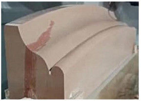 เครื่องตัดและบดแบบเส้นตรงแบบสะพานขั้วสองชั้น