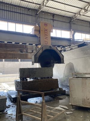 เครื่องตัดสะพานบล็อกความแม่นยําสูง สําหรับ 15m3/H ระบบการใช้น้ําและความปลอดภัย