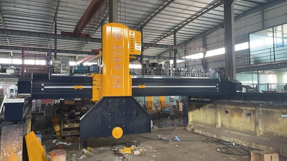 เครื่องตัดบล็อกกลางสี่คอลัมน์ความแม่นยํา 57/67kw แอคไฟฟ้า