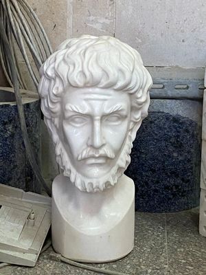 มั่นคงการทํางาน 4 แกน Arc Slab เครื่องแกะเสา