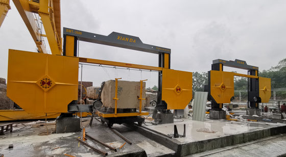 เครื่องเจาะสายเพชรสําหรับบล็อก Dressing โดย PLC