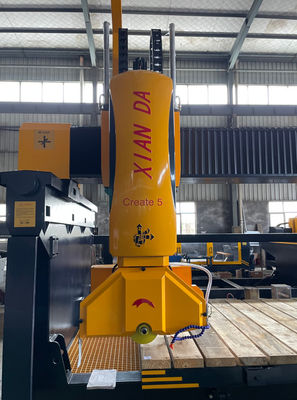 เครื่องตัดสะพานแกน 5 ความแม่นยํา