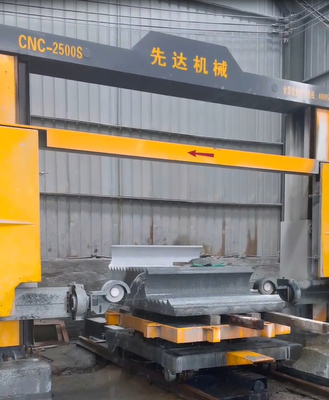 กว้างล้อ 1600 มม เครื่อง CNC เครื่องเจาะสายเพชรด้วยการตัดแม่นยํา