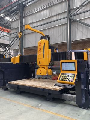เครื่องตัดสะพาน 5 แกน Cnc ระบบเชื่อมโยง ด้วยฟังก์ชันความจําเพื่อปิดพลังงาน