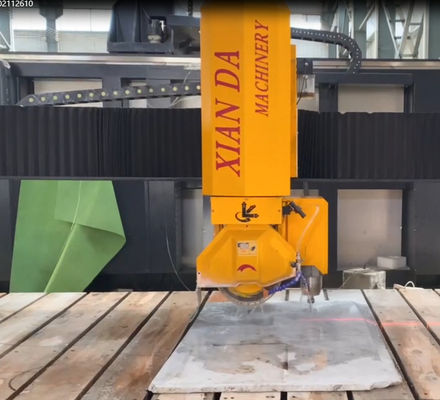เครื่องตัดสะพานอัตโนมัติระบบ Cnc 4 แกน Linkage