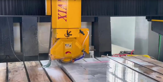 เครื่องตัดสะพานอัตโนมัติระบบ Cnc 4 แกน Linkage