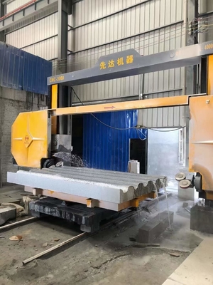 เครื่องตัดอัตโนมัติ CNC เครื่องเจาะสายเพชรสําหรับทําโปรไฟล์