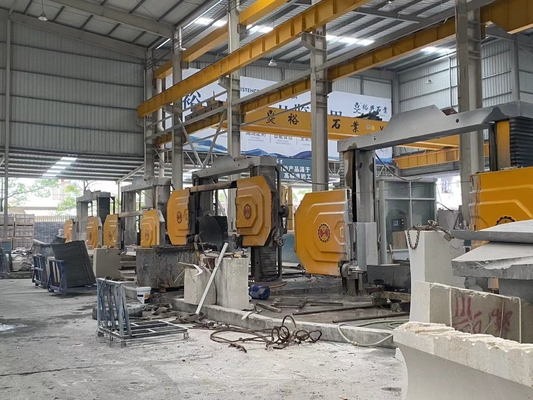 เครื่องตัดสาย CNC อัตโนมัติสําหรับหินตราและหินแกรนิต