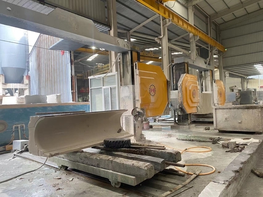 เครื่องตัดสาย CNC อัตโนมัติสําหรับหินตราและหินแกรนิต