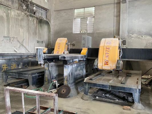 การตัดแม่นยํา กรานิต มาร์บอร์ หิน โปรไฟล์การตัด เครื่องจักรด้วยความปลอดภัย