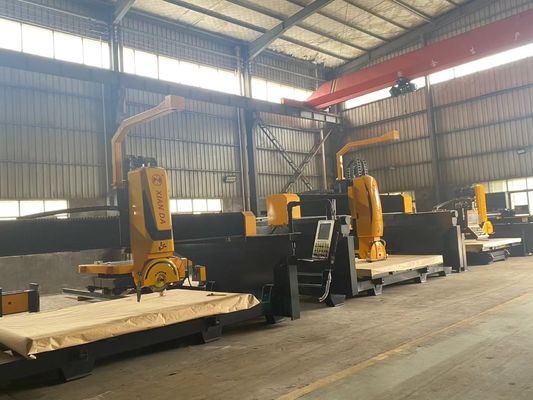 เครื่องตัดสะพาน CNC 5 แกน มีหลายฟังก์ชันสําหรับรูปร่าง 3 มิติ