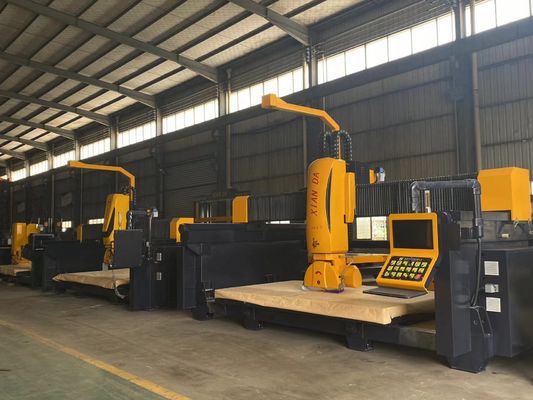 เครื่องตัดเลื่อยสะพานอัตโนมัติ 5 แกนเต็ม พร้อมฟังก์ชันความจําเพื่อปิดไฟฟ้า