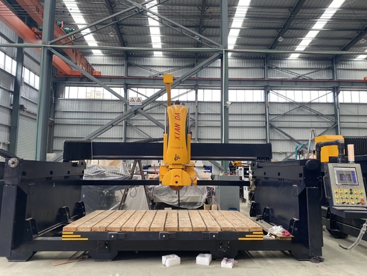เครื่องตัดสะพาน CNC 5 แกน สําหรับ 3D แบบพิเศษ