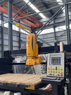 เครื่องตัดสะพาน CNC 5 แกน สําหรับ 3D แบบพิเศษ