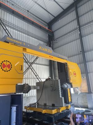 เครื่องตัดหิน CNC 5 แกน เครื่องตัดสายเพชรสําหรับรูปแบบ 3 มิติ