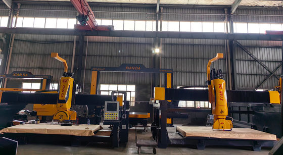 เครื่องตัดสะพานหิน 5 แกนที่มีความแรงสําหรับเส้นทรงพิเศษ