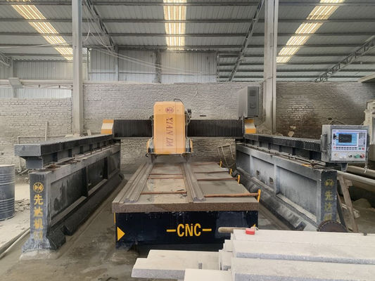 การบํารุงรักษาง่าย เครื่องตัดโปรไฟล์หิน สําหรับการตัดและบดเส้น