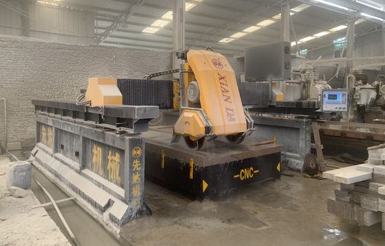 การบํารุงรักษาง่าย เครื่องตัดโปรไฟล์หิน สําหรับการตัดและบดเส้น