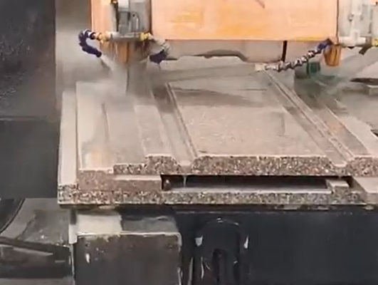 เครื่องตัดเส้น 3 แกน สําหรับการตัดหิน หิน