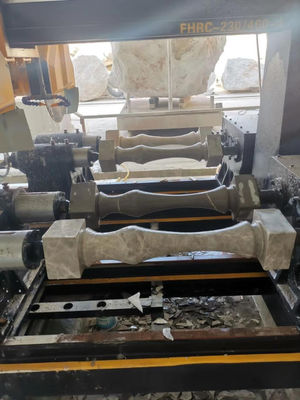 เครื่องตัดความแรงสูง CNC / PLC เครื่องทําโปรไฟล์หินสําหรับ baluster