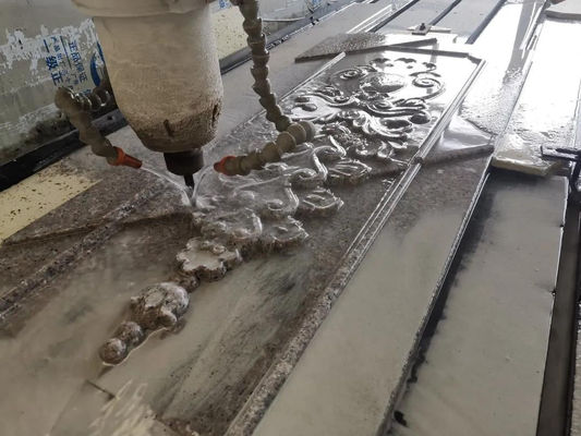 เครื่องแกะหิน CNC ระบบควบคุมไฟฟ้าและเทคโนโลยี CNC สําหรับการซ้ําความแม่นยํา 0.02 มม
