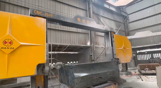 เครื่องตัดหิน CNC Single Diamond Wire Saw Profiling เครื่องตัดหิน